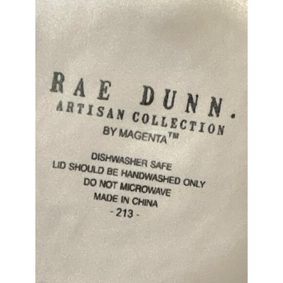 Rae Dunn Canister Artisan Collection "Stash" White Ceramic Storage Jar New! - Picture 3 of 3